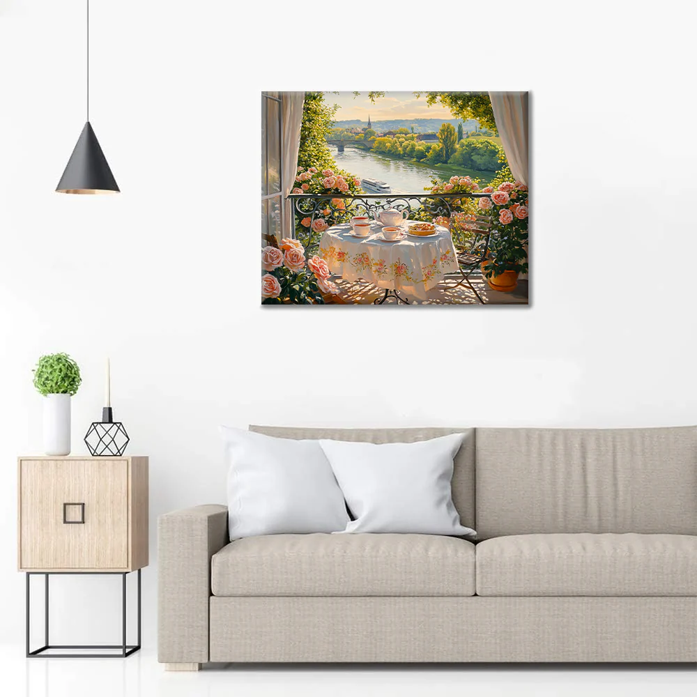 Afternoon Tea - Paint by Numbers - Image 3