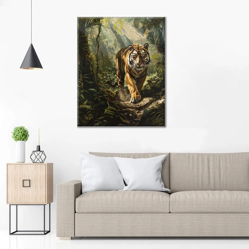 Bengal Tiger - Paint by Numbers - Image 3