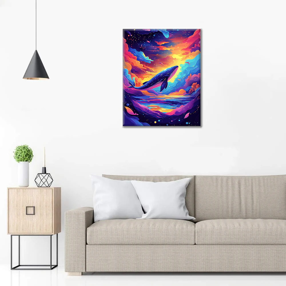 Whale - Paint by Numbers - Image 3