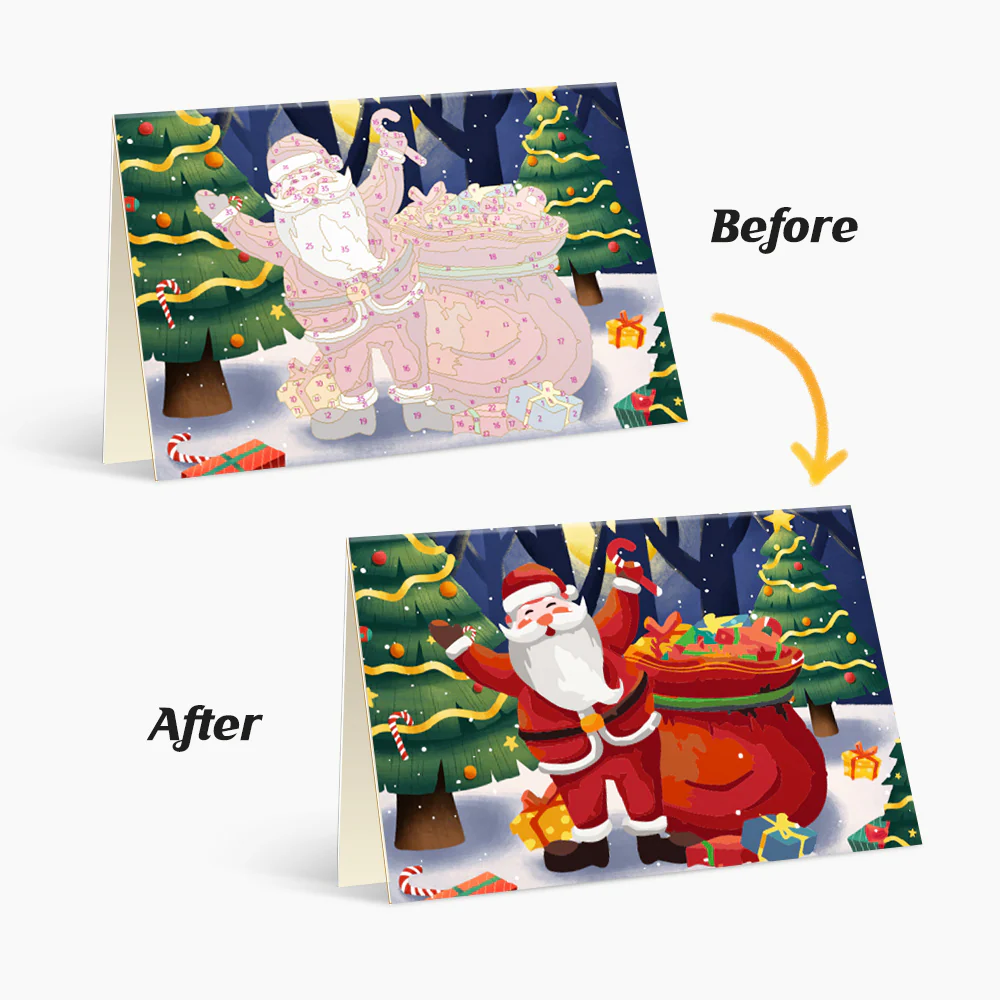 Christmas card V (Set of 6) - Image 5