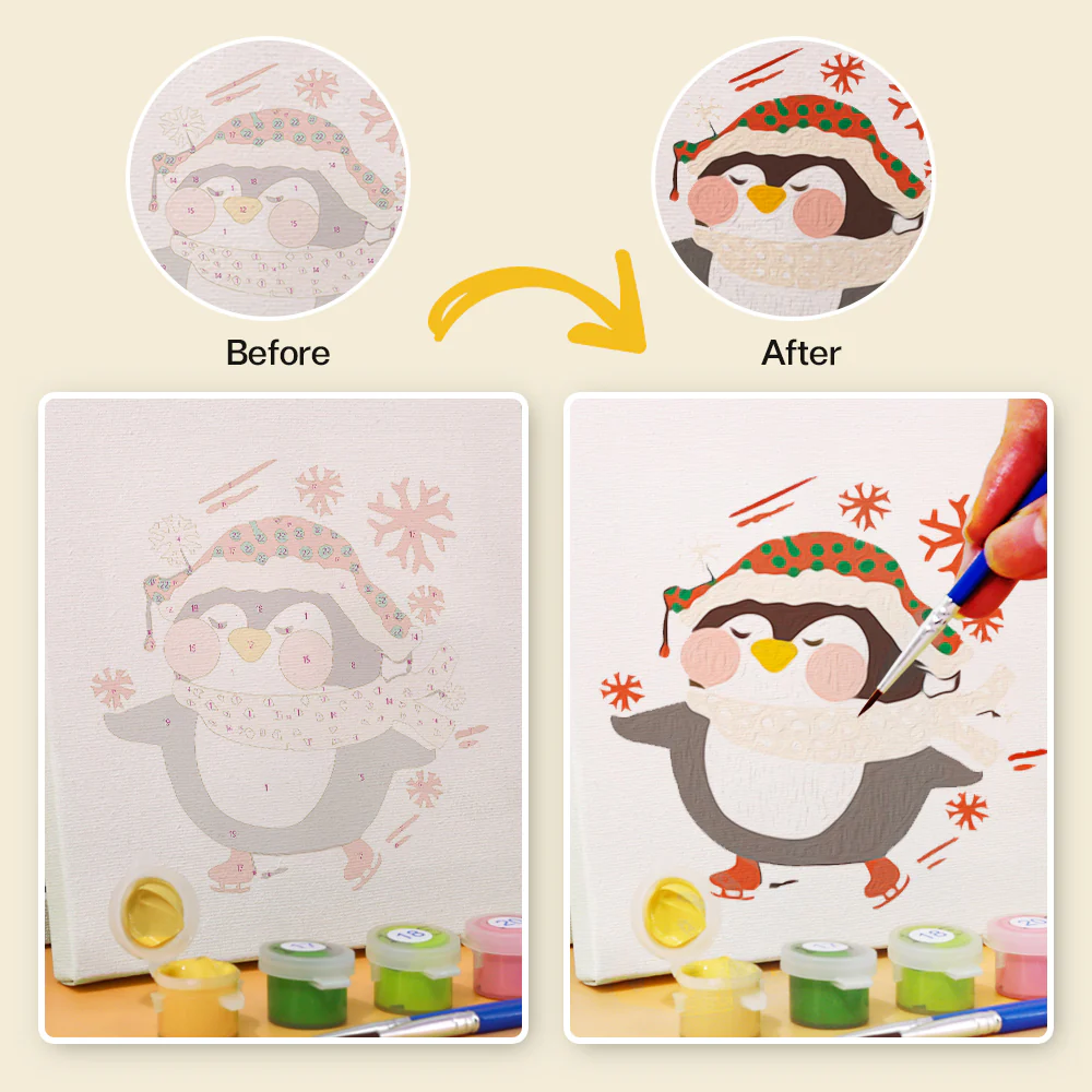Christmas Penguin (Set of 6) - Image 7