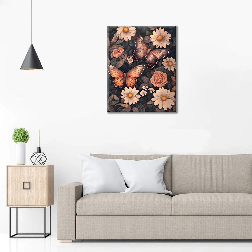 Amber Bloom - Paint by Numbers - Image 3