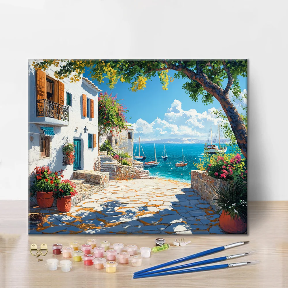 Coastal Bliss - Paint by Numbers - Image 2