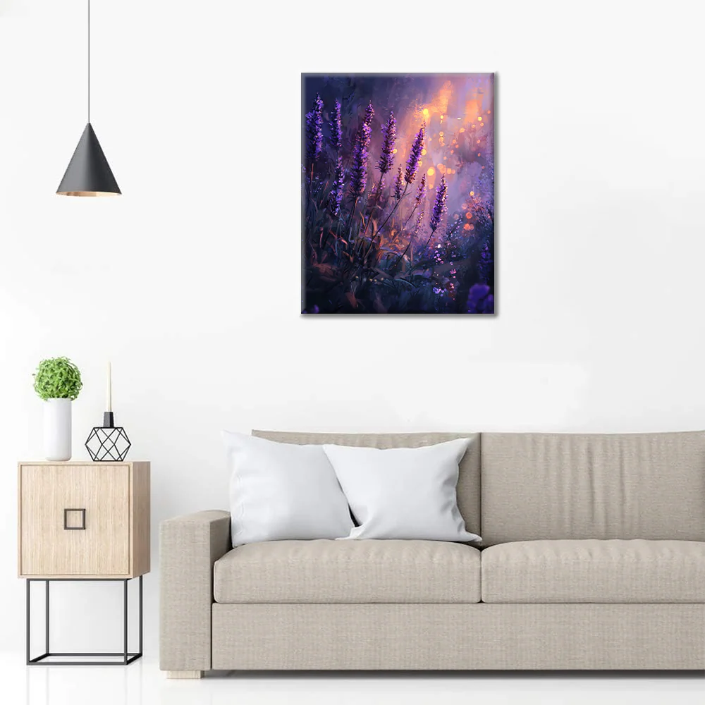 Enchanting Lavender - Paint by Numbers - Image 3