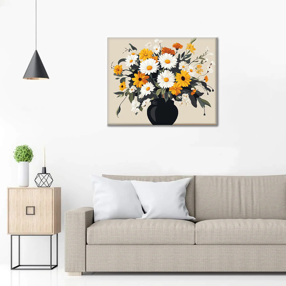 Golden Harmony - Paint by Numbers - Image 3