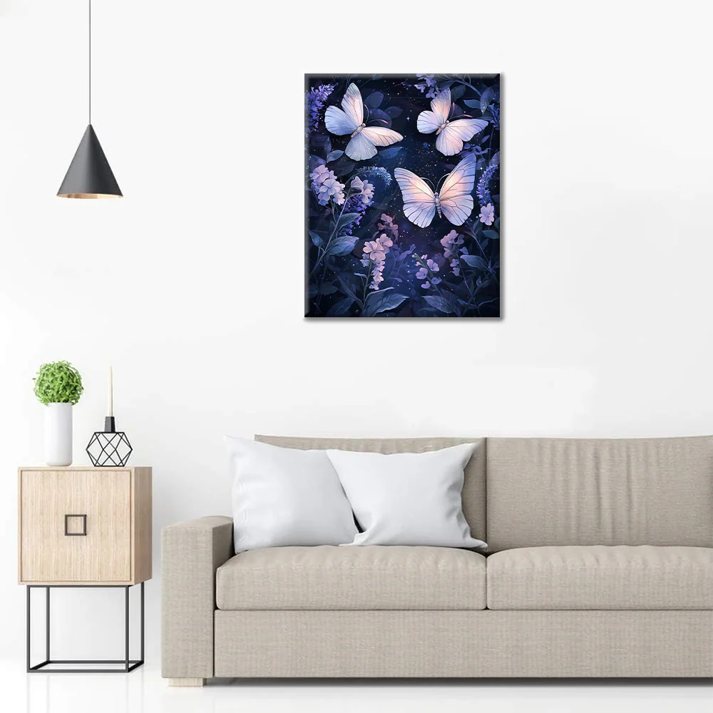 Midnight Garden - Paint by Numbers - Image 3