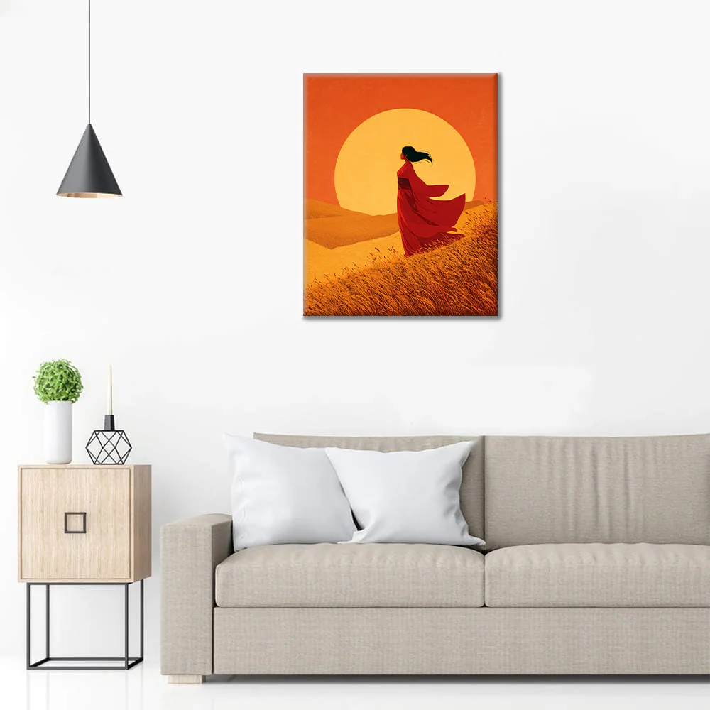 Golden Horizon - Paint by Numbers - Image 3