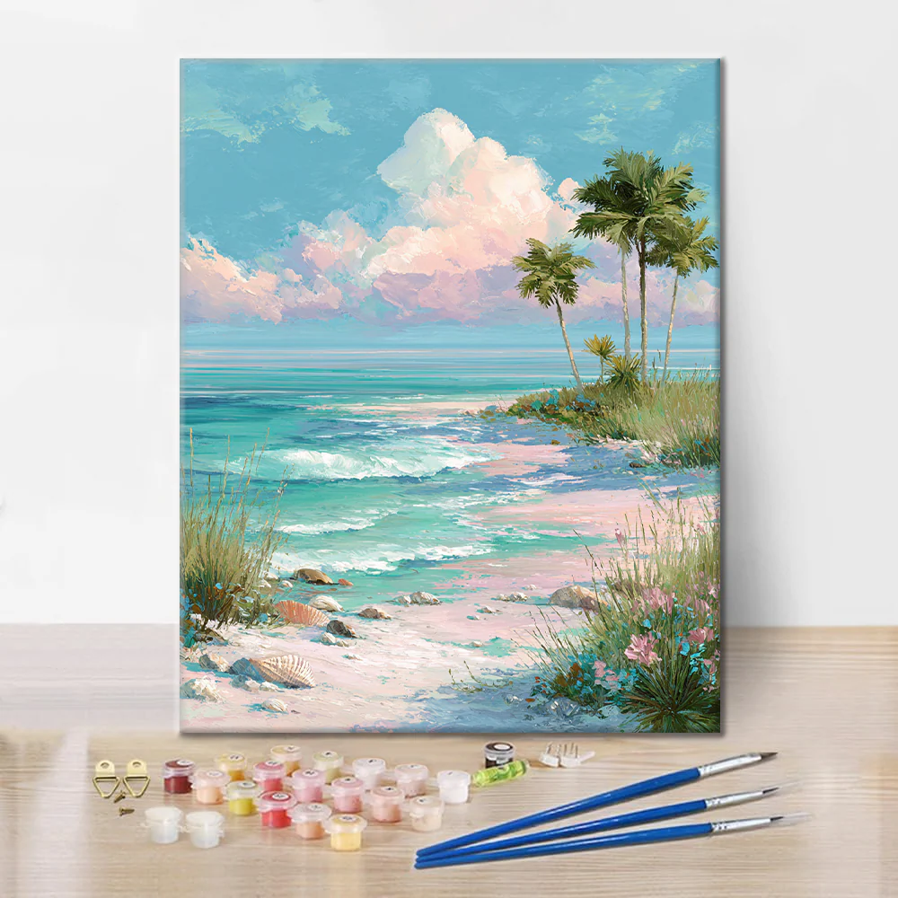 Island Breeze - Paint by Numbers - Image 2