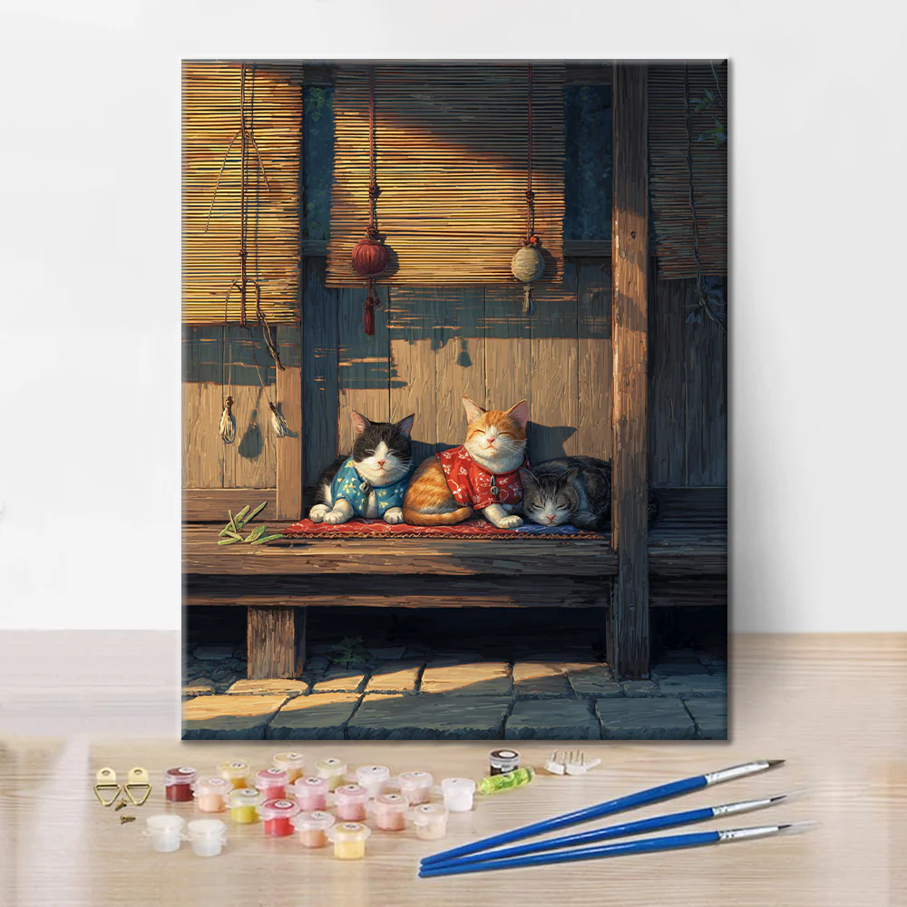 Lazy Afternoon - Paint by Numbers - Image 2