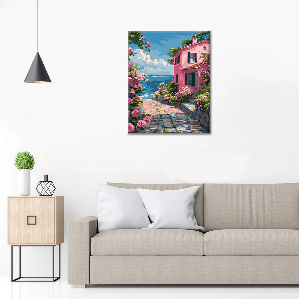Rose Path - Paint by Numbers - Image 3