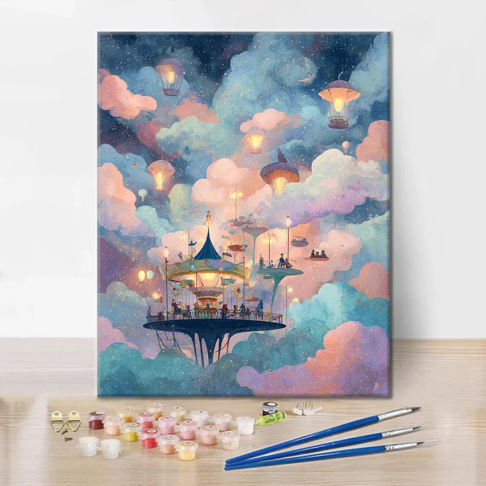 Dream City - Paint by Numbers - Image 2