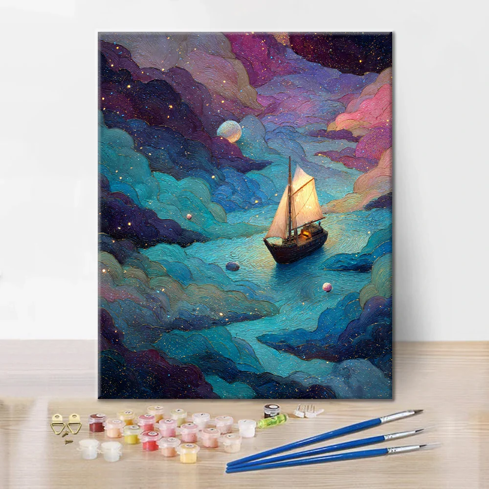 Dream Ship - Paint by Numbers - Image 2