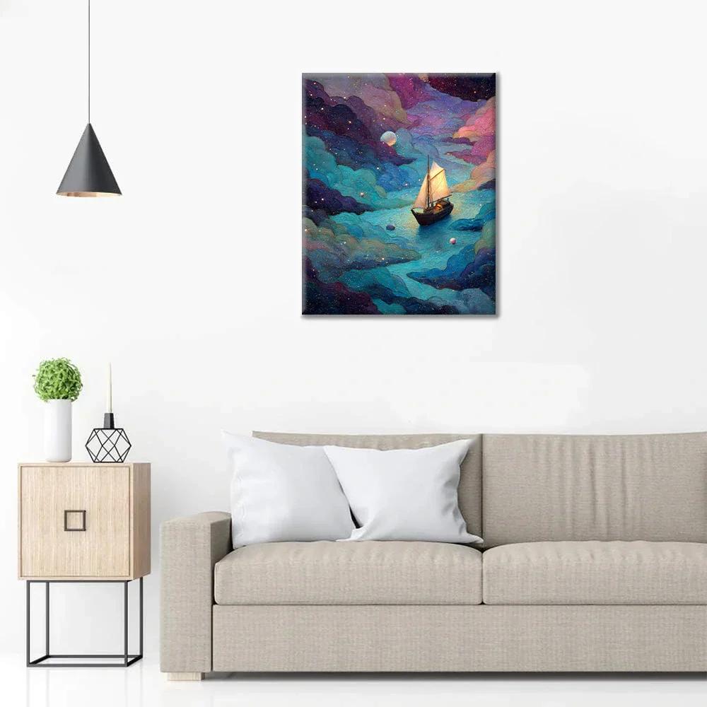 Dream Ship - Paint by Numbers - Image 3