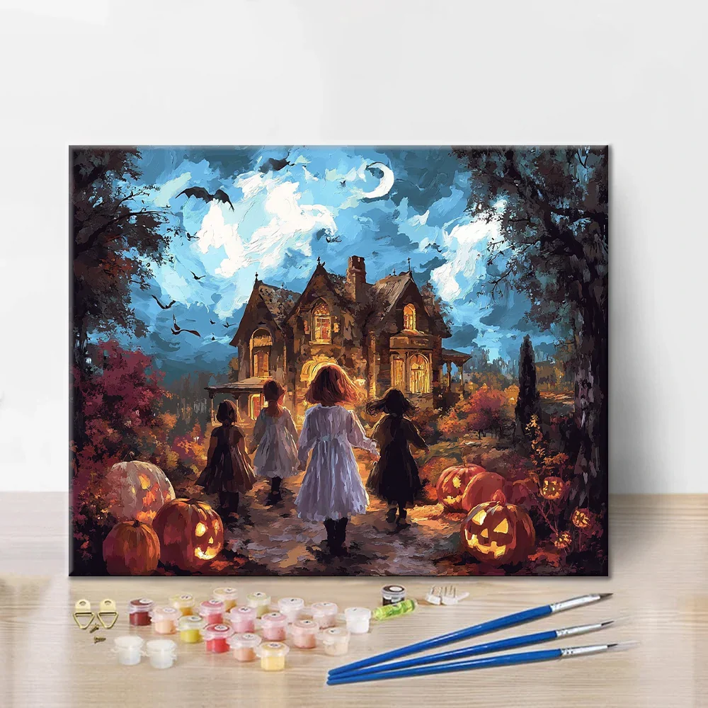 Halloween Night - Paint by Numbers - Image 2