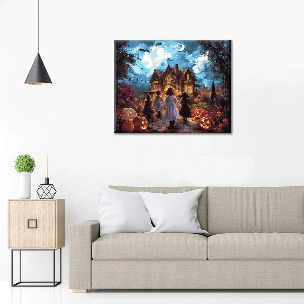 Halloween Night - Paint by Numbers - Image 3