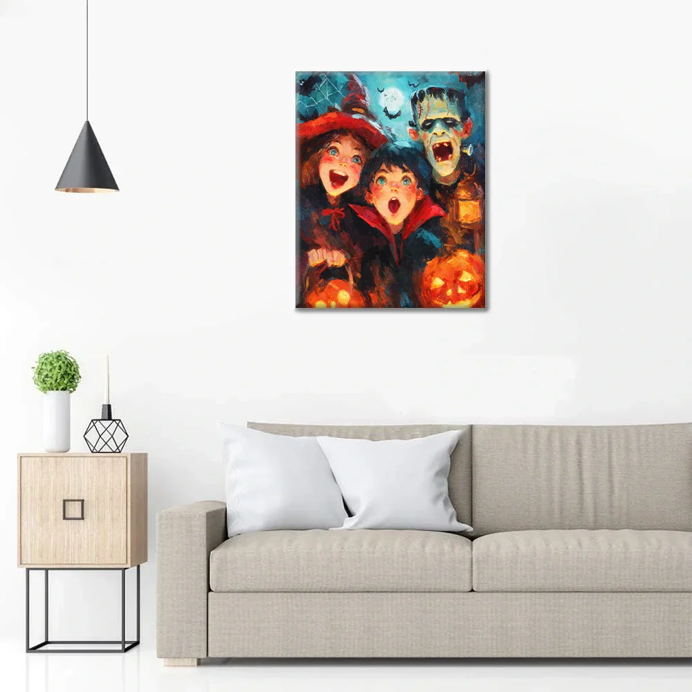 Night of Fright - Paint by Numbers - Image 3