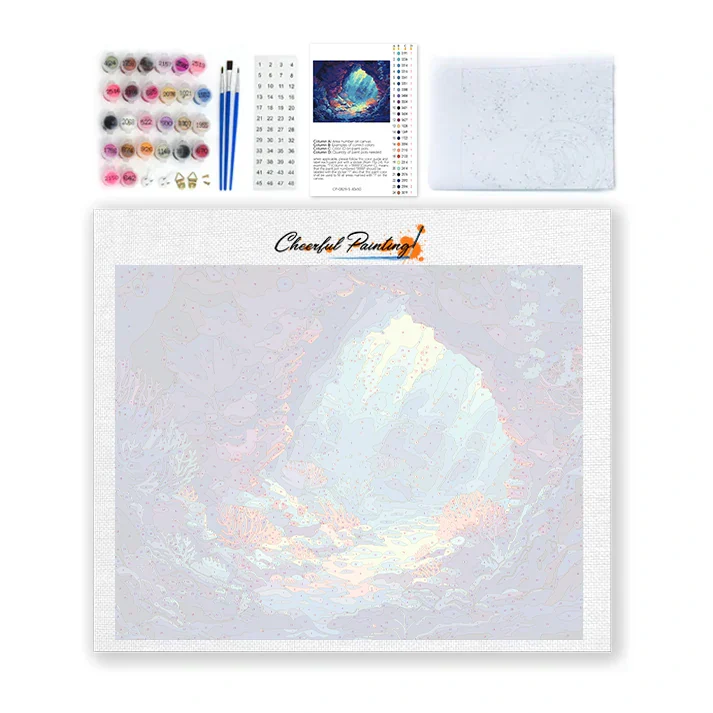 Underwater Paradise - Paint by Numbers - Image 4