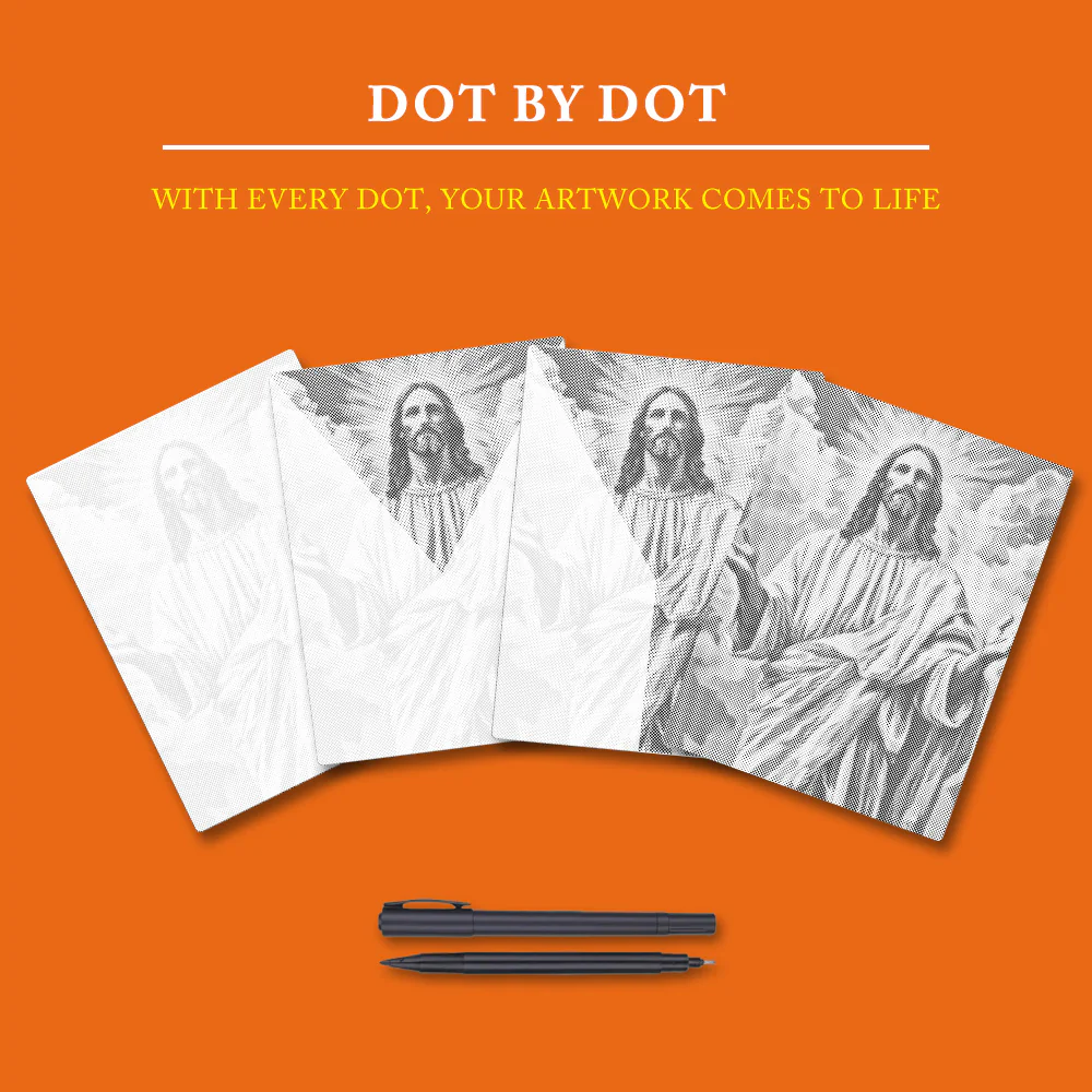 Divine Light - Dot Painting - Image 4