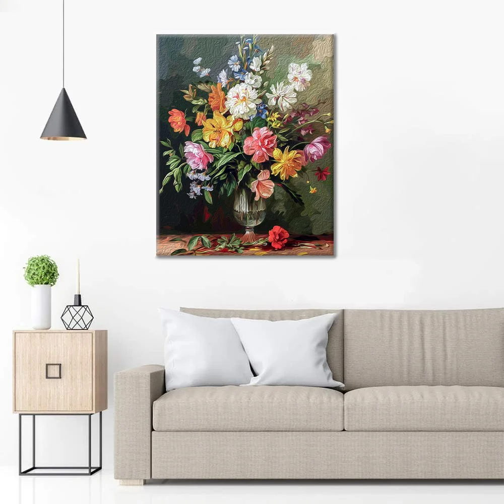 Flourishing Blossom - Paint by Numbers - Image 3