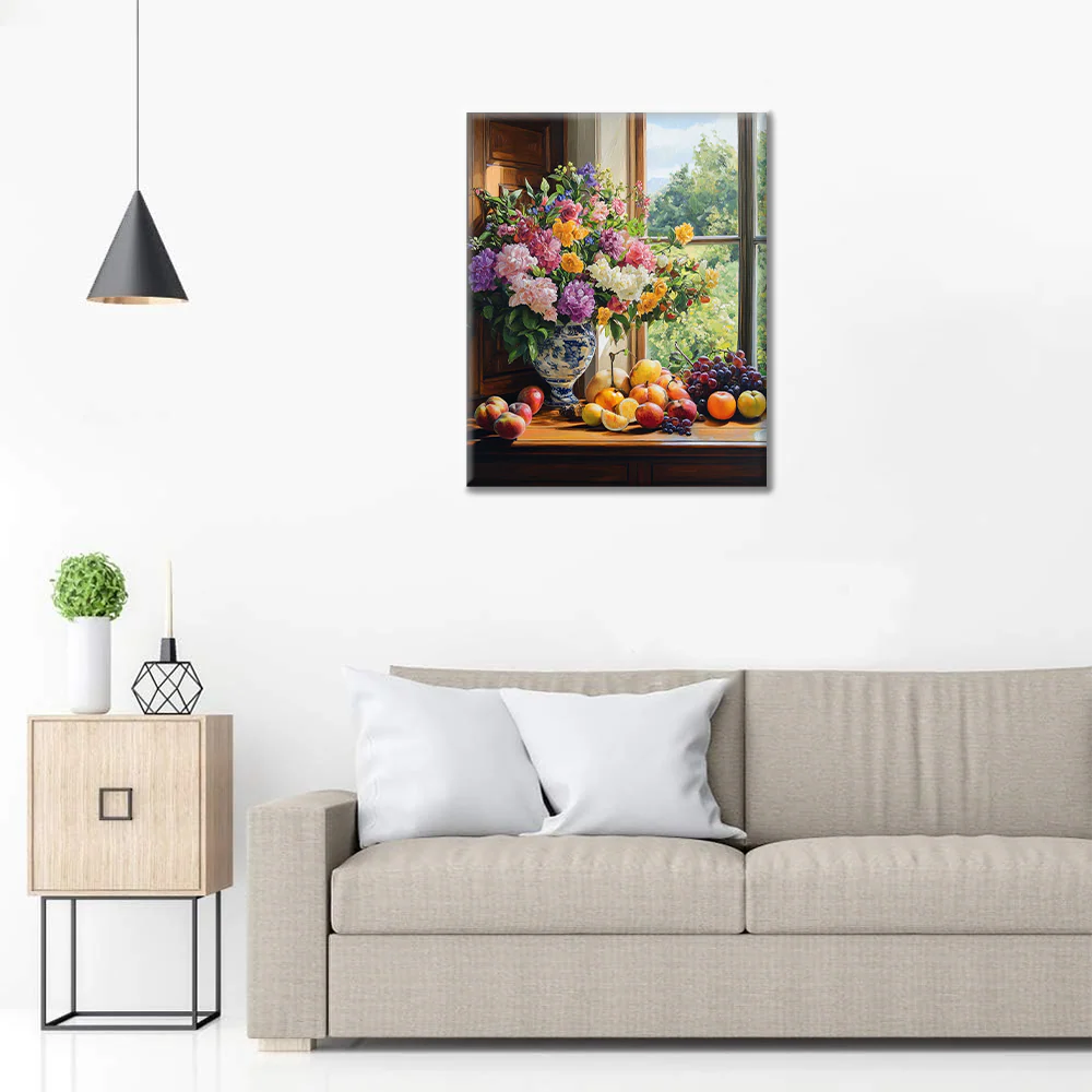 Flowers & Fruit - Paint by Numbers - Image 3