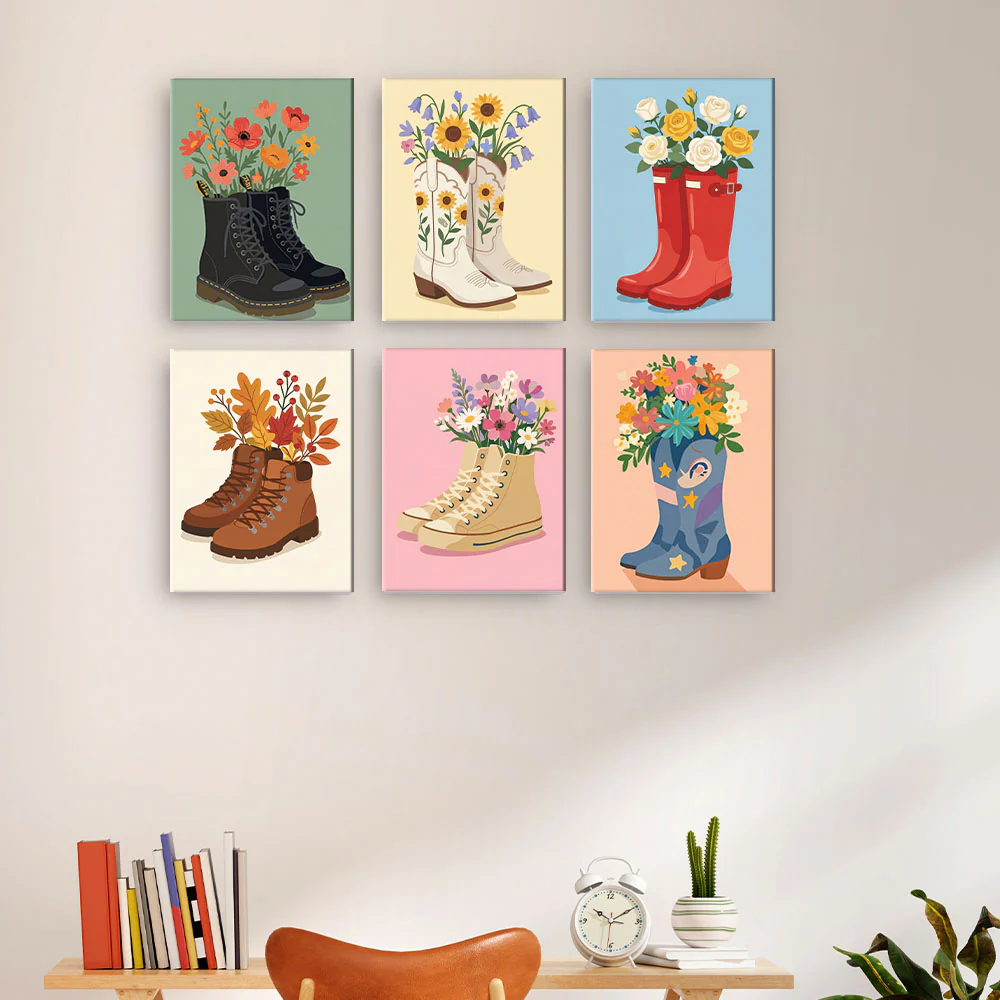 Flowers in Shoes - Image 7