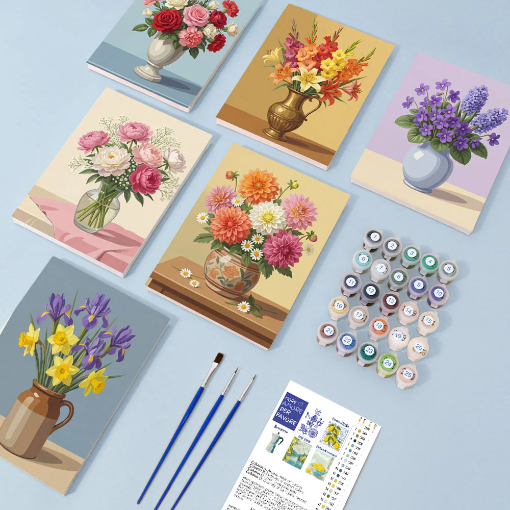 Flowers in Vases - Image 2
