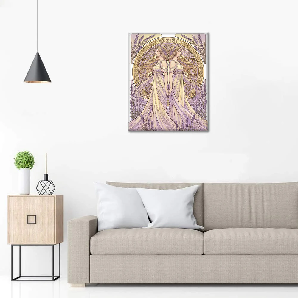 Gemini - Paint by Numbers - Image 3