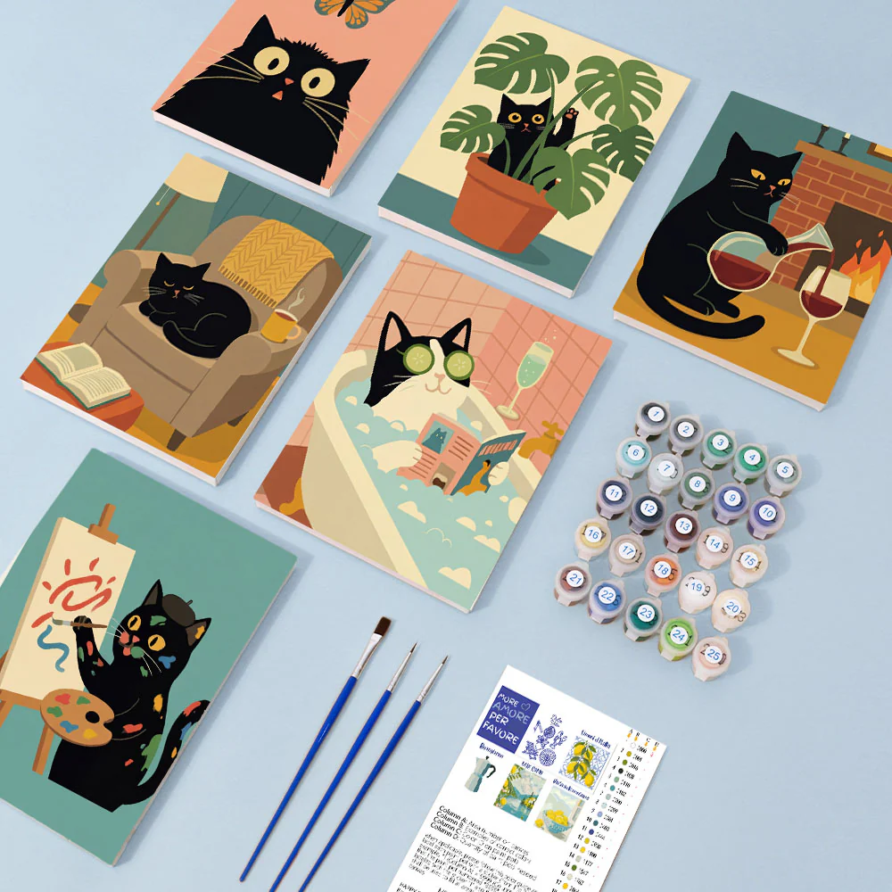 Leisurely Black Cat - Image 2