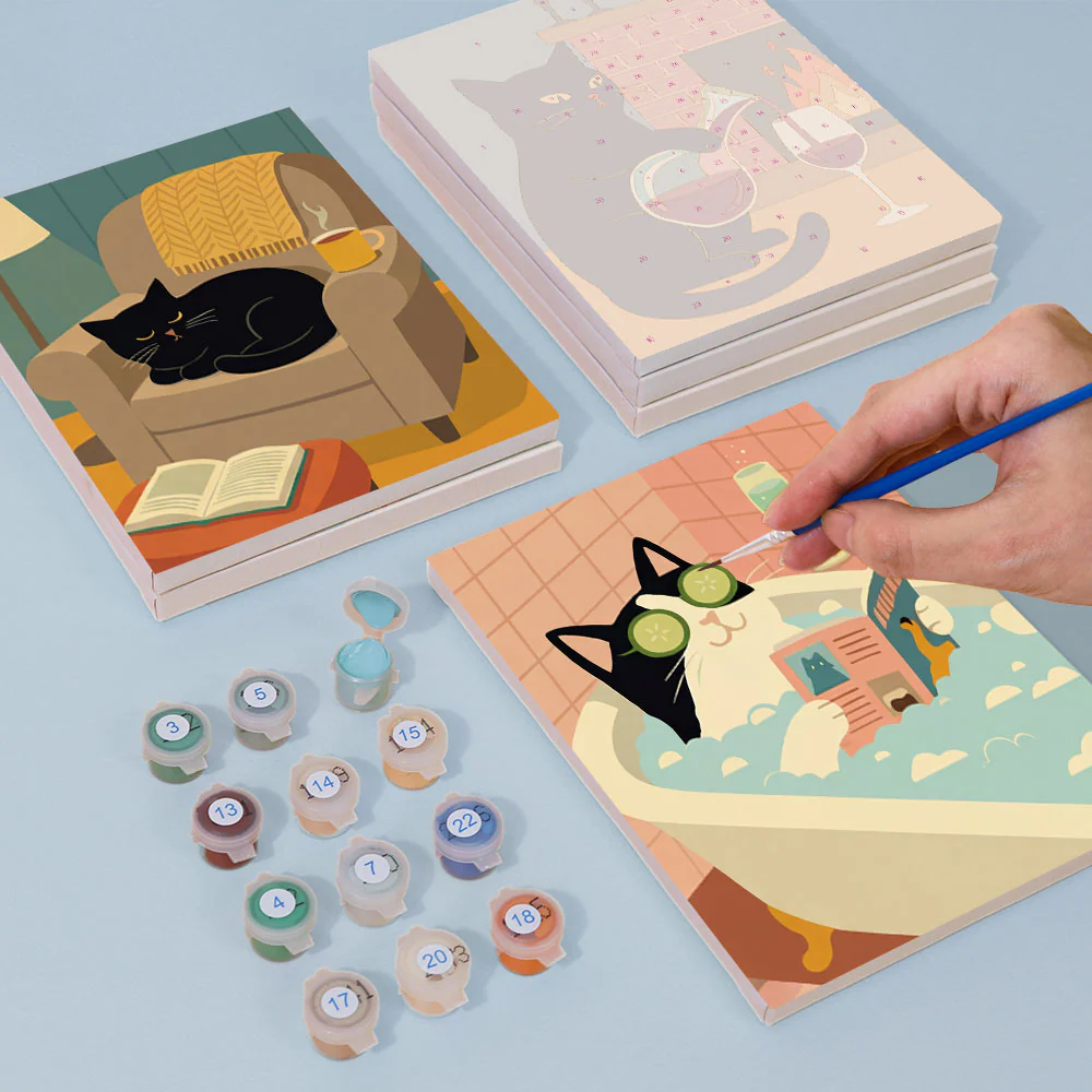 Leisurely Black Cat - Image 4