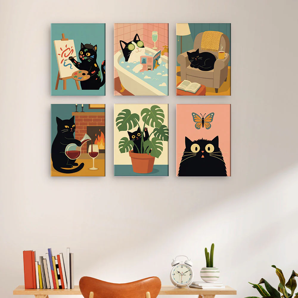 Leisurely Black Cat - Image 7