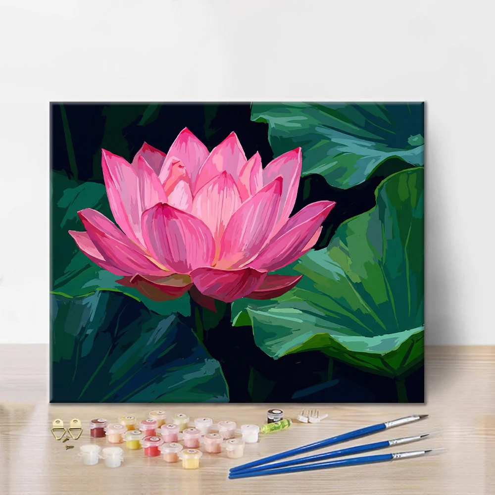 Lotus Blossom - Paint by Numbers - Image 2