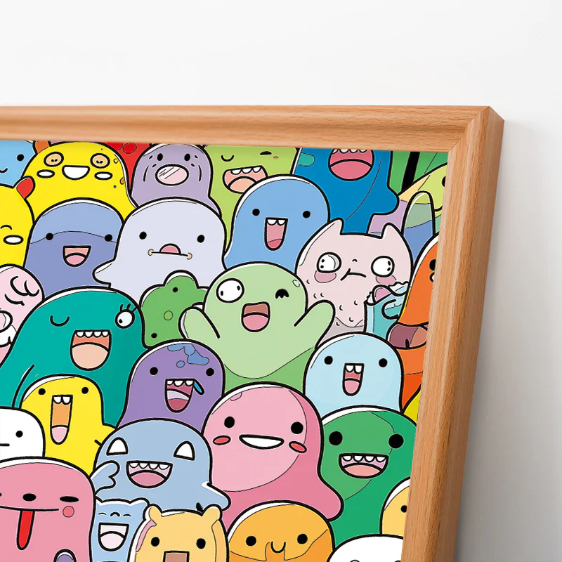 Mischief Monsters - Wooden Coloring Puzzle - Image 4