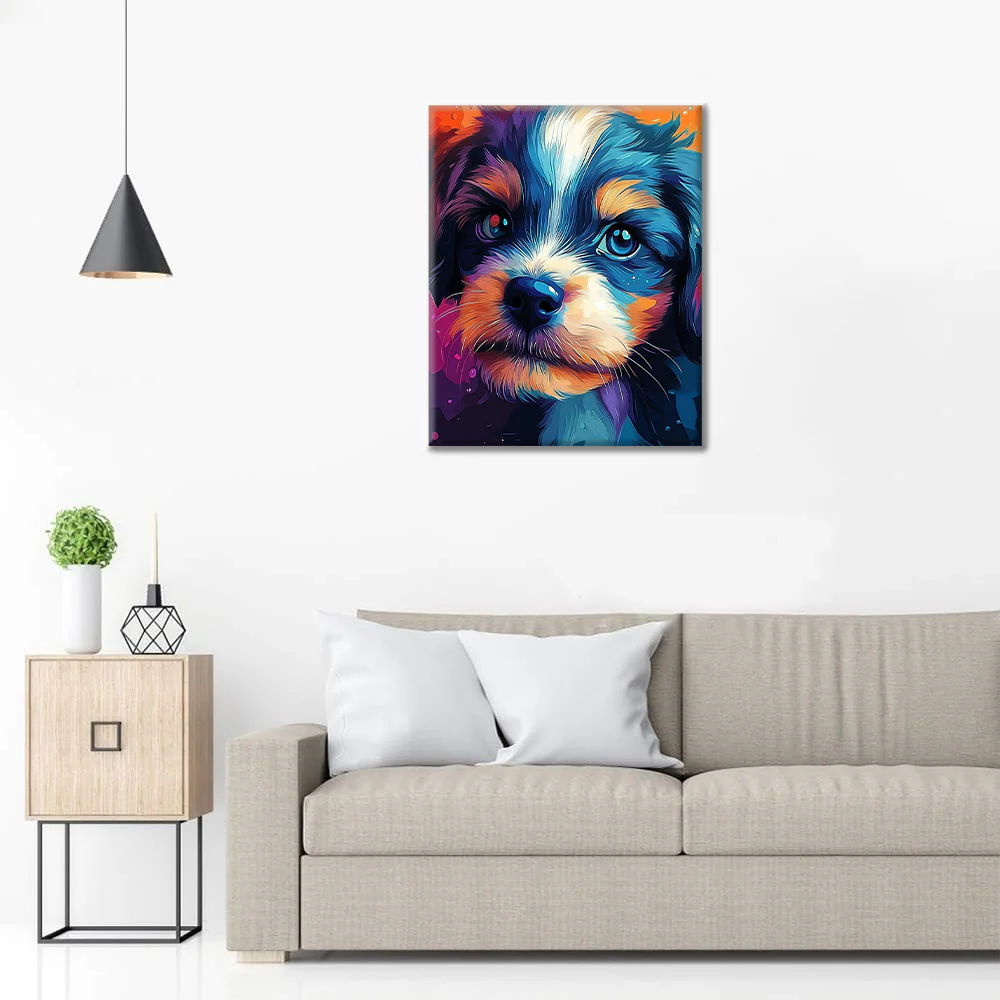 Schnauzer - Paint by Numbers - Image 3