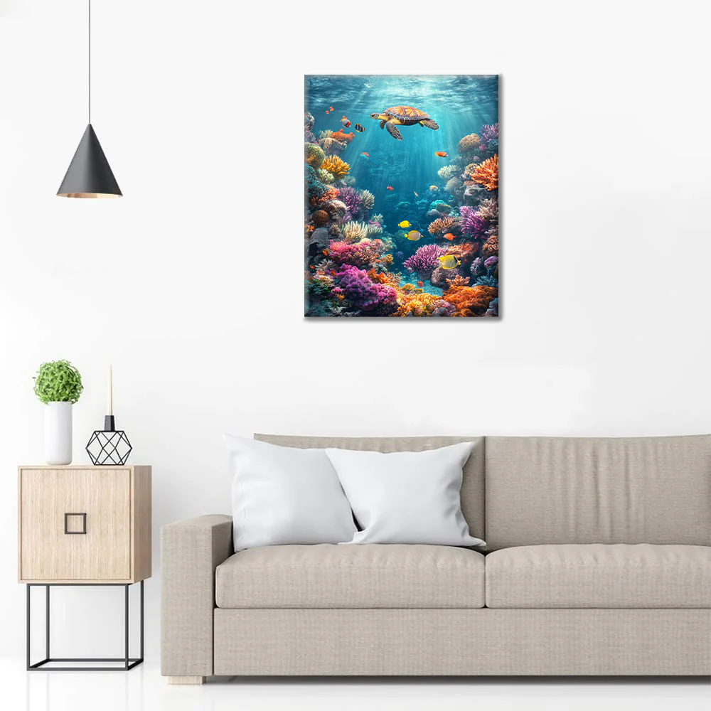 Sea Life - Paint by Numbers - Image 3