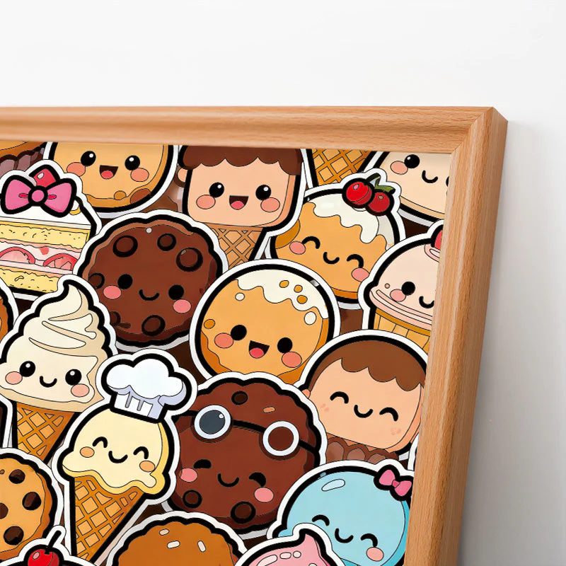 Sweet Treats - Wooden Coloring Puzzle - Image 4