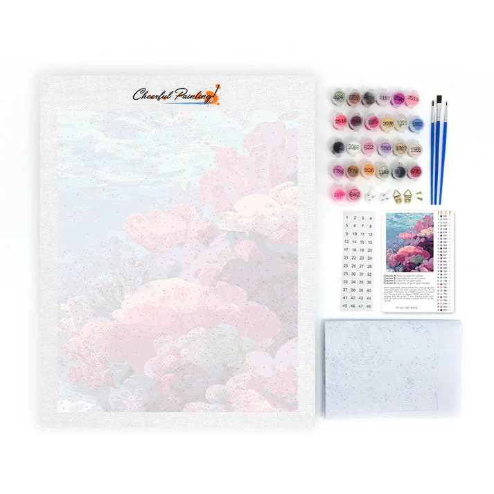 Underwater coral - Paint by Numbers - Image 4