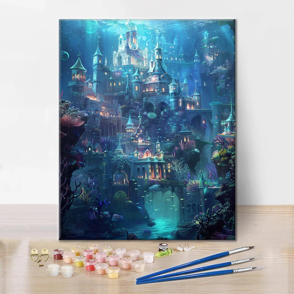 Underwater Kingdom - Paint by Numbers - Image 2