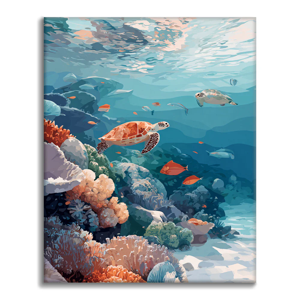 Underwater World - Paint by Numbers