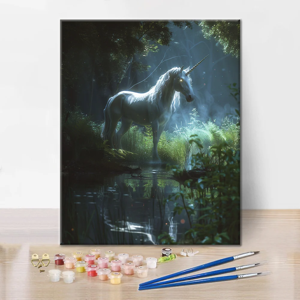 Unicorn- Paint by Numbers - Image 2
