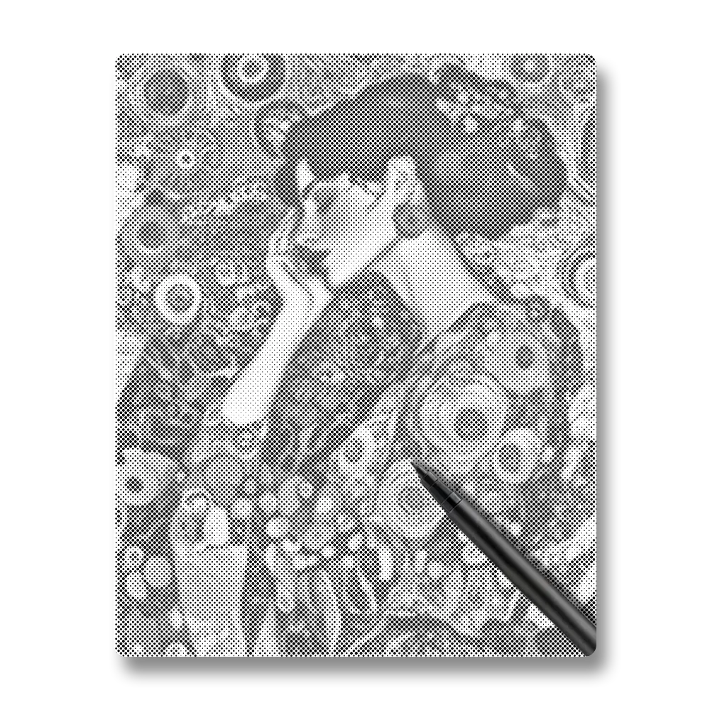 Vintage Woman - Dot Painting